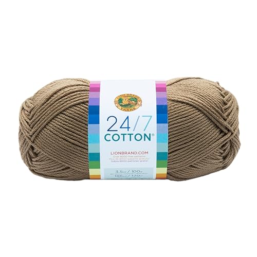 Lion Marke Garn Company Baumwolle Garn, 100% Baumwolle, Taupe Lion Marke Garn Company Baumwolle Garn, 100% Baumwolle, Taupe von Lion Brand Yarn