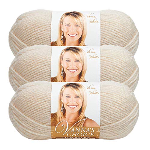 Lion Brand Vanna's Choice Garn (3er-Pack) Fisherman 860-98 von Lion Brand Yarns