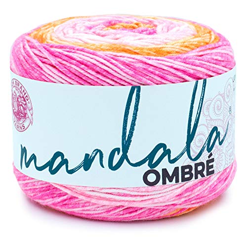 Lion Brand 551-207 YARN SERENE Garn Mandala Ombre, acryl, 1 Pack, 315 meter von Lion