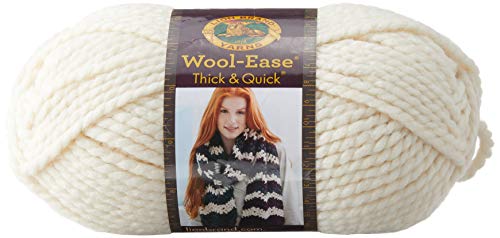 Lion Brand Yarn Company 1 Knäuel Garn Wool-Ease Thick & Quick, Fisherman von Lion Brand Yarn