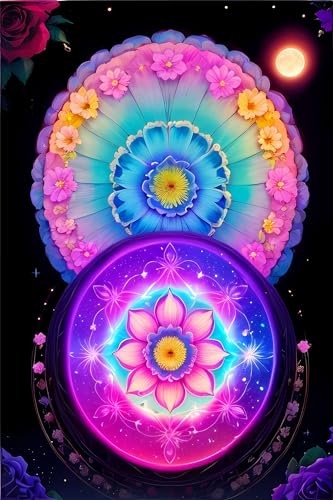 Diamond Painting 10x20cm, DIY 5D Diamant Painting Bilder Farbiges Mandala Diamond Painting Zubehör mit Runden Full Drill Diamond Dots, Basteln Erwachsene Paintings Set für Home Wall Decor Gifts Diamond Painting 10x20cm, DIY 5D Diamant Painting Bilder Farbiges Mandala Diamond Painting Zubehör mit Runden Full Drill Diamond Dots, Basteln Erwachsene Paintings Set für Home Wall Decor Gifts von Lionhai