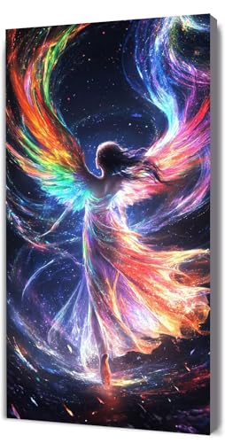 Malen Nach Zahlen Erwachsene Farbe Engel, Malen Nach Zahlen Kinder ab 7, DIY Digitales Ölgemälde Set auf Leinwand Mit 3 Bürsten Pinseln und Hochwertig Acrylpigment, für Zuhause Dekor 80x160cm D-33 Malen Nach Zahlen Erwachsene Farbe Engel, Malen Nach Zahlen Kinder ab 7, DIY Digitales Ölgemälde Set auf Leinwand Mit 3 Bürsten Pinseln und Hochwertig Acrylpigment, für Zuhause Dekor 80x160cm D-33 von Lionhai