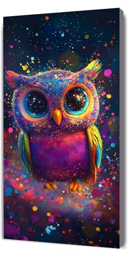 Malen Nach Zahlen Erwachsene Farbe Eule, Malen Nach Zahlen Kinder ab 7, DIY Digitales Ölgemälde Set auf Leinwand Mit 3 Bürsten Pinseln und Hochwertig Acrylpigment, für Zuhause Dekor 80x160cm D-24 Malen Nach Zahlen Erwachsene Farbe Eule, Malen Nach Zahlen Kinder ab 7, DIY Digitales Ölgemälde Set auf Leinwand Mit 3 Bürsten Pinseln und Hochwertig Acrylpigment, für Zuhause Dekor 80x160cm D-24 von Lionhai