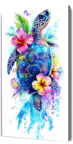 Malen Nach Zahlen Erwachsene Farbe Meeresschildkröten, Malen Nach Zahlen Kinder ab 7, DIY Digitales Ölgemälde Set auf Leinwand Mit 3 Bürsten Pinseln und Hochwertig Acrylpigment, Dekor 60x120cm D-11 Malen Nach Zahlen Erwachsene Farbe Meeresschildkröten, Malen Nach Zahlen Kinder ab 7, DIY Digitales Ölgemälde Set auf Leinwand Mit 3 Bürsten Pinseln und Hochwertig Acrylpigment, Dekor 60x120cm D-11 von Lionhai