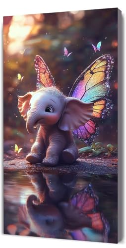 Malen Nach Zahlen Erwachsene Flügel Elefant, Malen Nach Zahlen Kinder ab 7, DIY Digitales Ölgemälde Set auf Leinwand Mit 3 Bürsten Pinseln und Hochwertig Acrylpigment, für Zuhause Dekor 60x120cm D-41 Malen Nach Zahlen Erwachsene Flügel Elefant, Malen Nach Zahlen Kinder ab 7, DIY Digitales Ölgemälde Set auf Leinwand Mit 3 Bürsten Pinseln und Hochwertig Acrylpigment, für Zuhause Dekor 60x120cm D-41 von Lionhai