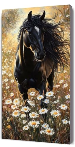 Malen Nach Zahlen Erwachsene Gänseblümchen Pferd, Malen Nach Zahlen Kinder ab 7, DIY Digitales Ölgemälde Set auf Leinwand Mit 3 Bürsten Pinseln und Hochwertig Acrylpigment, Zuhause Dekor 60x120cm D-47 Malen Nach Zahlen Erwachsene Gänseblümchen Pferd, Malen Nach Zahlen Kinder ab 7, DIY Digitales Ölgemälde Set auf Leinwand Mit 3 Bürsten Pinseln und Hochwertig Acrylpigment, Zuhause Dekor 60x120cm D-47 von Lionhai