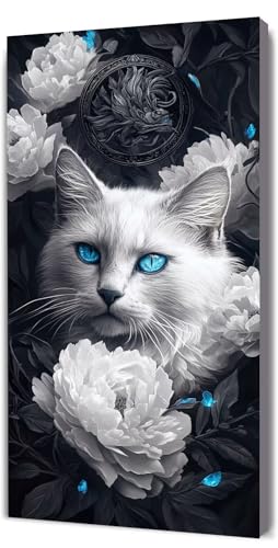 Malen Nach Zahlen Erwachsene Katze Auge, Malen Nach Zahlen Kinder ab 7, DIY Digitales Ölgemälde Set auf Leinwand Mit 3 Bürsten Pinseln und Hochwertig Acrylpigment, für Zuhause Dekor 40x80cm D-359 Malen Nach Zahlen Erwachsene Katze Auge, Malen Nach Zahlen Kinder ab 7, DIY Digitales Ölgemälde Set auf Leinwand Mit 3 Bürsten Pinseln und Hochwertig Acrylpigment, für Zuhause Dekor 40x80cm D-359 von Lionhai