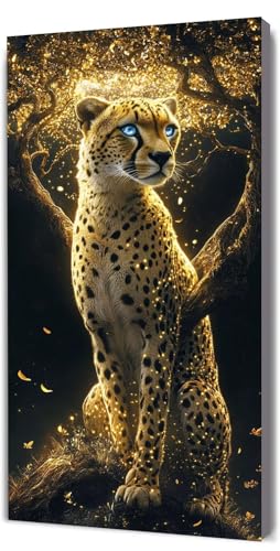 Malen Nach Zahlen Erwachsene Leopard Baum, Malen Nach Zahlen Kinder ab 7, DIY Digitales Ölgemälde Set auf Leinwand Mit 3 Bürsten Pinseln und Hochwertig Acrylpigment, für Zuhause Dekor 60x120cm D-5 Malen Nach Zahlen Erwachsene Leopard Baum, Malen Nach Zahlen Kinder ab 7, DIY Digitales Ölgemälde Set auf Leinwand Mit 3 Bürsten Pinseln und Hochwertig Acrylpigment, für Zuhause Dekor 60x120cm D-5 von Lionhai