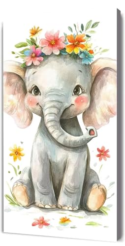 Malen Nach Zahlen Erwachsene Niedlich Elefant, DIY Handgemalt Malen Nach Zahlen, mit Leinwand Pinseln Acrylpigment, Paint by Numbers Adult Kinde Anfänger, für Geschenke Home Haus Deko, 50x100cm D-278 Malen Nach Zahlen Erwachsene Niedlich Elefant, DIY Handgemalt Malen Nach Zahlen, mit Leinwand Pinseln Acrylpigment, Paint by Numbers Adult Kinde Anfänger, für Geschenke Home Haus Deko, 50x100cm D-278 von Lionhai