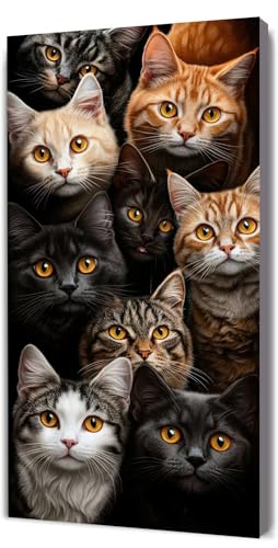 Malen Nach Zahlen Erwachsene Niedlich Katze, Malen Nach Zahlen Kinder ab 7, DIY Digitales Ölgemälde Set auf Leinwand Mit 3 Bürsten Pinseln und Hochwertig Acrylpigment, für Zuhause Dekor 20x40cm D-290 Malen Nach Zahlen Erwachsene Niedlich Katze, Malen Nach Zahlen Kinder ab 7, DIY Digitales Ölgemälde Set auf Leinwand Mit 3 Bürsten Pinseln und Hochwertig Acrylpigment, für Zuhause Dekor 20x40cm D-290 von Lionhai