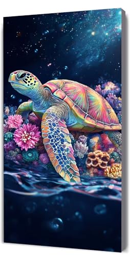 Malen Nach Zahlen Erwachsene Niedlich Meeresschildkröten, Malen Nach Zahlen Kinder ab 7, DIY Digitales Ölgemälde Set auf Leinwand Mit 3 Bürsten Pinseln und Hochwertig Acrylpigment, Dekor 20x40cm D-282 Malen Nach Zahlen Erwachsene Niedlich Meeresschildkröten, Malen Nach Zahlen Kinder ab 7, DIY Digitales Ölgemälde Set auf Leinwand Mit 3 Bürsten Pinseln und Hochwertig Acrylpigment, Dekor 20x40cm D-282 von Lionhai