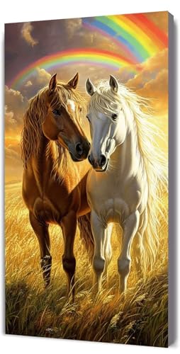 Malen Nach Zahlen Erwachsene Pferd Wiese, Malen Nach Zahlen Kinder ab 7, DIY Digitales Ölgemälde Set auf Leinwand Mit 3 Bürsten Pinseln und Hochwertig Acrylpigment, für Zuhause Dekor 30x60cm D-329 Malen Nach Zahlen Erwachsene Pferd Wiese, Malen Nach Zahlen Kinder ab 7, DIY Digitales Ölgemälde Set auf Leinwand Mit 3 Bürsten Pinseln und Hochwertig Acrylpigment, für Zuhause Dekor 30x60cm D-329 von Lionhai