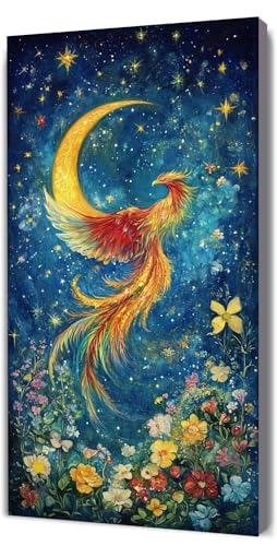 Malen Nach Zahlen Erwachsene Phönix Blume, Malen Nach Zahlen Kinder ab 7, DIY Digitales Ölgemälde Set auf Leinwand Mit 3 Bürsten Pinseln und Hochwertig Acrylpigment, für Zuhause Dekor 80x160cm D-74 Malen Nach Zahlen Erwachsene Phönix Blume, Malen Nach Zahlen Kinder ab 7, DIY Digitales Ölgemälde Set auf Leinwand Mit 3 Bürsten Pinseln und Hochwertig Acrylpigment, für Zuhause Dekor 80x160cm D-74 von Lionhai