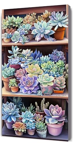 Malen Nach Zahlen Erwachsene Schönheit Anlage, Malen Nach Zahlen Kinder ab 7, DIY Digitales Ölgemälde Set auf Leinwand Mit 3 Bürsten Pinseln und Hochwertig Acrylpigment, Zuhause Dekor 20x40cm D-383 Malen Nach Zahlen Erwachsene Schönheit Anlage, Malen Nach Zahlen Kinder ab 7, DIY Digitales Ölgemälde Set auf Leinwand Mit 3 Bürsten Pinseln und Hochwertig Acrylpigment, Zuhause Dekor 20x40cm D-383 von Lionhai