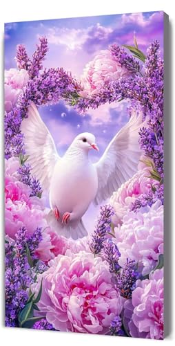 Malen Nach Zahlen Erwachsene Taube Liebe, Malen Nach Zahlen Kinder ab 7, DIY Digitales Ölgemälde Set auf Leinwand Mit 3 Bürsten Pinseln und Hochwertig Acrylpigment, für Zuhause Dekor 80x160cm D-82 Malen Nach Zahlen Erwachsene Taube Liebe, Malen Nach Zahlen Kinder ab 7, DIY Digitales Ölgemälde Set auf Leinwand Mit 3 Bürsten Pinseln und Hochwertig Acrylpigment, für Zuhause Dekor 80x160cm D-82 von Lionhai