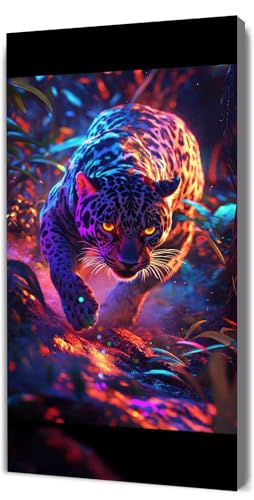 Malen Nach Zahlen Erwachsene Traum Leopard, DIY Handgemalt Malen Nach Zahlen, mit Leinwand Pinseln Acrylpigment, Paint by Numbers Adult Kinde Anfänger, für Geschenke und Home Haus Deko, 35x70cm D-389 Malen Nach Zahlen Erwachsene Traum Leopard, DIY Handgemalt Malen Nach Zahlen, mit Leinwand Pinseln Acrylpigment, Paint by Numbers Adult Kinde Anfänger, für Geschenke und Home Haus Deko, 35x70cm D-389 von Lionhai