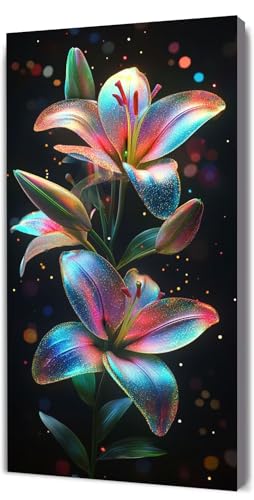 Malen Nach Zahlen Erwachsene Traum Lilie, Malen Nach Zahlen Kinder ab 7, DIY Digitales Ölgemälde Set auf Leinwand Mit 3 Bürsten Pinseln und Hochwertig Acrylpigment, für Zuhause Dekor 40x80cm D-388 Malen Nach Zahlen Erwachsene Traum Lilie, Malen Nach Zahlen Kinder ab 7, DIY Digitales Ölgemälde Set auf Leinwand Mit 3 Bürsten Pinseln und Hochwertig Acrylpigment, für Zuhause Dekor 40x80cm D-388 von Lionhai