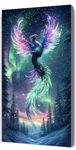 Malen Nach Zahlen Erwachsene Traum Phönix, DIY Handgemalt Malen Nach Zahlen, mit Leinwand Pinseln Acrylpigment, Paint by Numbers Adult Kinde Anfänger, für Geschenke und Home Haus Deko, 35x70cm D-393 Malen Nach Zahlen Erwachsene Traum Phönix, DIY Handgemalt Malen Nach Zahlen, mit Leinwand Pinseln Acrylpigment, Paint by Numbers Adult Kinde Anfänger, für Geschenke und Home Haus Deko, 35x70cm D-393 von Lionhai