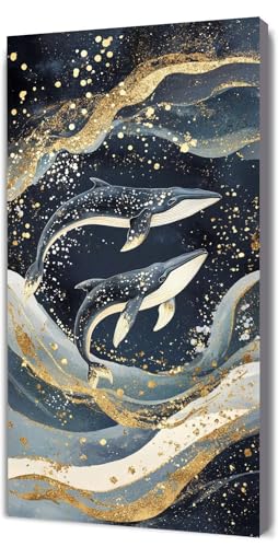 Malen Nach Zahlen Erwachsene Traum Wal, Malen Nach Zahlen Kinder ab 7, DIY Digitales Ölgemälde Set auf Leinwand Mit 3 Bürsten Pinseln und Hochwertig Acrylpigment, für Zuhause Dekor 30x60cm D-404 Malen Nach Zahlen Erwachsene Traum Wal, Malen Nach Zahlen Kinder ab 7, DIY Digitales Ölgemälde Set auf Leinwand Mit 3 Bürsten Pinseln und Hochwertig Acrylpigment, für Zuhause Dekor 30x60cm D-404 von Lionhai