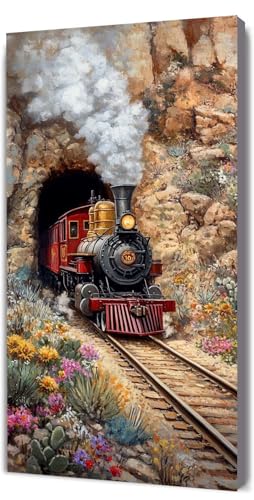 Malen Nach Zahlen Erwachsene Zug Blume, Malen Nach Zahlen Kinder ab 7, DIY Digitales Ölgemälde Set auf Leinwand Mit 3 Bürsten Pinseln und Hochwertig Acrylpigment, für Zuhause Dekor 40x80cm D-312 Malen Nach Zahlen Erwachsene Zug Blume, Malen Nach Zahlen Kinder ab 7, DIY Digitales Ölgemälde Set auf Leinwand Mit 3 Bürsten Pinseln und Hochwertig Acrylpigment, für Zuhause Dekor 40x80cm D-312 von Lionhai