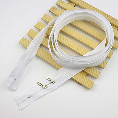 Liovns Mdingbao-Reißverschluss 100/150 / 200 cm Lange Reißverschlüsse DIY Nylon Steppdecke Schlafsack Doppelschieber Reißverschlüsse Zubehör, 3 stücke, Glatt und langlebig von Liovns