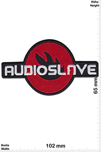 Audioslave - Alternative-Rock-Band red Aufnäher Besticktes Patch zum Aufbügeln Applique Souvenir Zubehör von LipaLipaNa