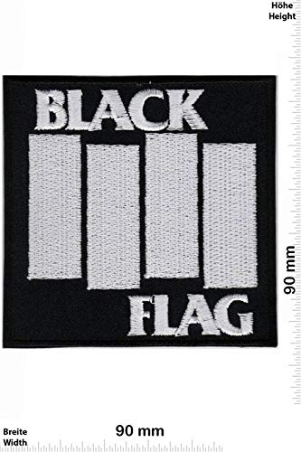 Black Flag Aufnäher Besticktes Patch zum Aufbügeln Applique von LipaLipaNa