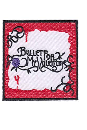 Bullet For My Valentine Fr Aufnäher Besticktes Patch zum Aufbügeln Applique von LipaLipaNa