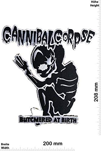 Cannibal Corpse Butcmered At Birth Aufnäher Besticktes Patch zum Aufbügeln Applique Cannibal Corpse Butcmered At Birth Aufnäher Besticktes Patch zum Aufbügeln Applique von LipaLipaNa
