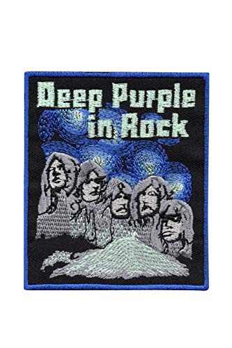 Deep Purple In Rock Hq Aufnäher Besticktes Patch zum Aufbügeln Applique von LipaLipaNa