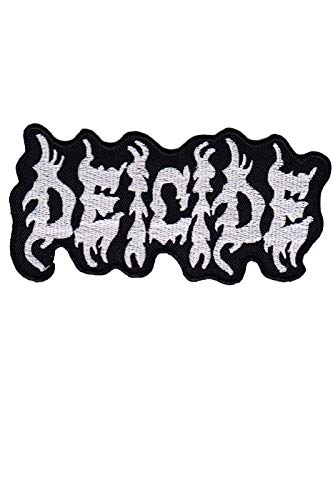 Deicide Death Metal Band Silver Aufnäher Besticktes Patch zum Aufbügeln Applique Deicide Death Metal Band Silver Aufnäher Besticktes Patch zum Aufbügeln Applique von LipaLipaNa