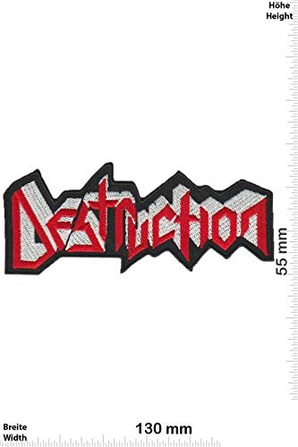 Destruction Thrash Metal Bands Aufnäher Besticktes Patch zum Aufbügeln Applique Destruction Thrash Metal Bands Aufnäher Besticktes Patch zum Aufbügeln Applique von LipaLipaNa