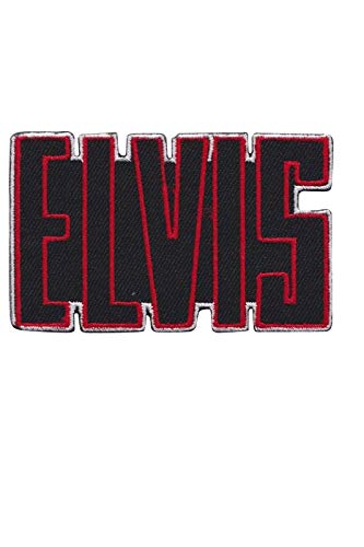 Elvis Font Aufnäher Besticktes Patch zum Aufbügeln Applique Elvis Font Aufnäher Besticktes Patch zum Aufbügeln Applique von LipaLipaNa