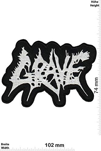 Grave Death Metal Band Aufnäher Besticktes Patch zum Aufbügeln Applique von LipaLipaNa