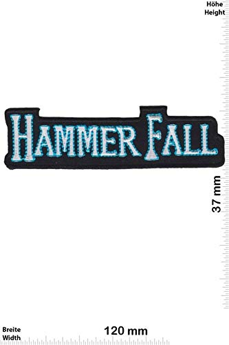 Hammerfall Blue Silver Power Metal Band Aufnäher Besticktes Patch zum Aufbügeln Applique Hammerfall Blue Silver Power Metal Band Aufnäher Besticktes Patch zum Aufbügeln Applique von LipaLipaNa