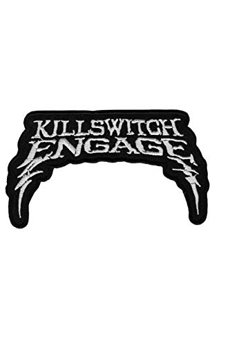 LipaLipaNa Silber Metalcore Band Patch zum Aufbügeln, 1 Stück, Mittel, Baumwolle, Killswitch Engage, 9708102031 LipaLipaNa Silber Metalcore Band Patch zum Aufbügeln, 1 Stück, Mittel, Baumwolle, Killswitch Engage, 9708102031 von LipaLipaNa