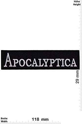 LipaLipaNa Apocalyptica Cello Rock Aufnäher Besticktes Patch zum Aufbügeln Applique von LipaLipaNa