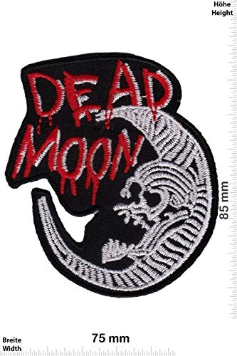 LipaLipaNa Dead Moon Rockband Aufnäher Besticktes Patch zum Aufbügeln Applique von LipaLipaNa