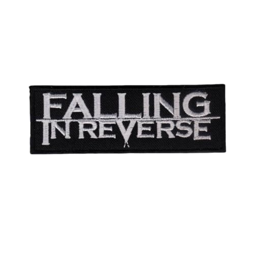 LipaLipaNa Falling In Reverse Post Hardcor Aufnäher Besticktes Patch zum Aufbügeln Applique von LipaLipaNa