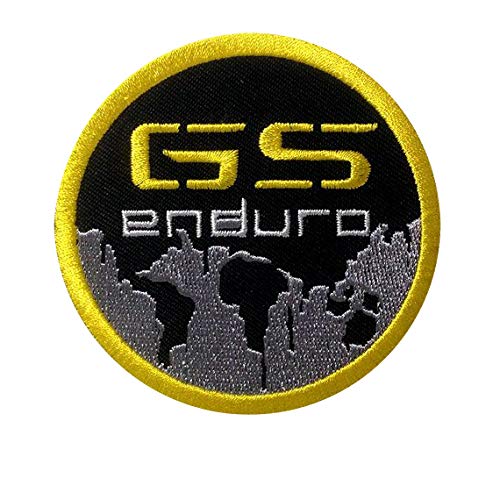 LipaLipaNa GS Enduro Racing Motocross Dirt Bike Adventure Aufnäher Besticktes Patch zum Aufbügeln Applique Souvenir Zubehör von LipaLipaNa