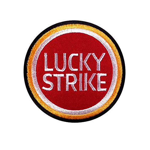 LipaLipaNa Lucky Strike American Style Aufnäher Besticktes Patch zum Aufbügeln Applique Souvenir Zubehör LipaLipaNa Lucky Strike American Style Aufnäher Besticktes Patch zum Aufbügeln Applique Souvenir Zubehör von LipaLipaNa