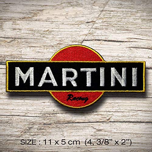 LipaLipaNa Martini Racing Aufnäher Besticktes Patch zum Aufbügeln Applique Souvenir Zubehör LipaLipaNa Martini Racing Aufnäher Besticktes Patch zum Aufbügeln Applique Souvenir Zubehör von LipaLipaNa