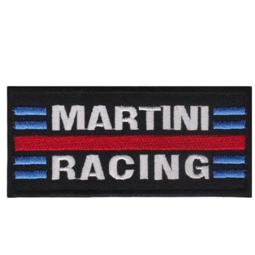 LipaLipaNa Martini Racing Racing Motorsport Aufnäher Besticktes Patch zum Aufbügeln Applique Souvenir Zubehör von LipaLipaNa