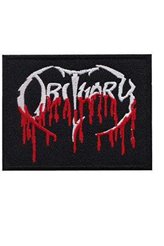 LipaLipaNa Obituary Blood Death Metal Band Aufnäher Besticktes Patch zum Aufbügeln Applique LipaLipaNa Obituary Blood Death Metal Band Aufnäher Besticktes Patch zum Aufbügeln Applique von LipaLipaNa