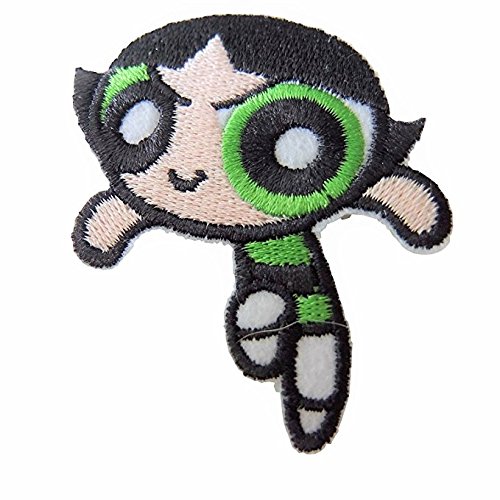 LipaLipaNa Powerpuff Girls Buttercup Character Iron On Patch Aufnäher Besticktes Patch zum Aufbügeln Applique Souvenir Zubehör LipaLipaNa Powerpuff Girls Buttercup Character Iron On Patch Aufnäher Besticktes Patch zum Aufbügeln Applique Souvenir Zubehör von LipaLipaNa