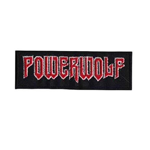 LipaLipaNa Powerwolf - Power-Metal-Band Group Aufnäher Besticktes Patch zum Aufbügeln Applique Souvenir Zubehör von LipaLipaNa