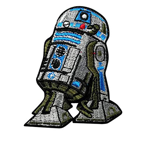 LipaLipaNa R2-D2 Blanket etc. Star Wars Robot Aufnäher Besticktes Patch zum Aufbügeln Applique Souvenir Zubehör von LipaLipaNa