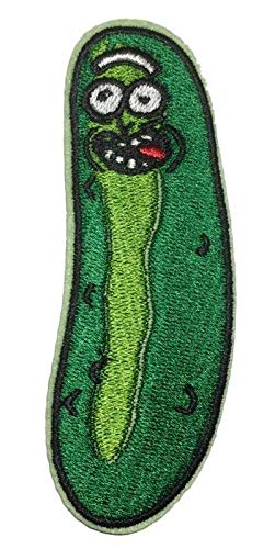 LipaLipaNa Rick & Morty Pickle Rick 3 34 Tall Embroidered Patch Aufnäher Besticktes Patch zum Aufbügeln Applique Souvenir Zubehör LipaLipaNa Rick & Morty Pickle Rick 3 34 Tall Embroidered Patch Aufnäher Besticktes Patch zum Aufbügeln Applique Souvenir Zubehör von LipaLipaNa