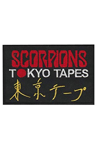 LipaLipaNa Scorpions Tokyo Tapes Hard Rock Heavy Me Aufnäher Besticktes Patch zum Aufbügeln Applique LipaLipaNa Scorpions Tokyo Tapes Hard Rock Heavy Me Aufnäher Besticktes Patch zum Aufbügeln Applique von LipaLipaNa