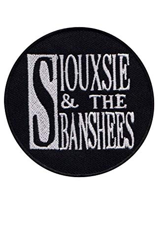 LipaLipaNa Siouxsie and The Banshees Rockband Round Aufnäher Besticktes Patch zum Aufbügeln Applique von LipaLipaNa